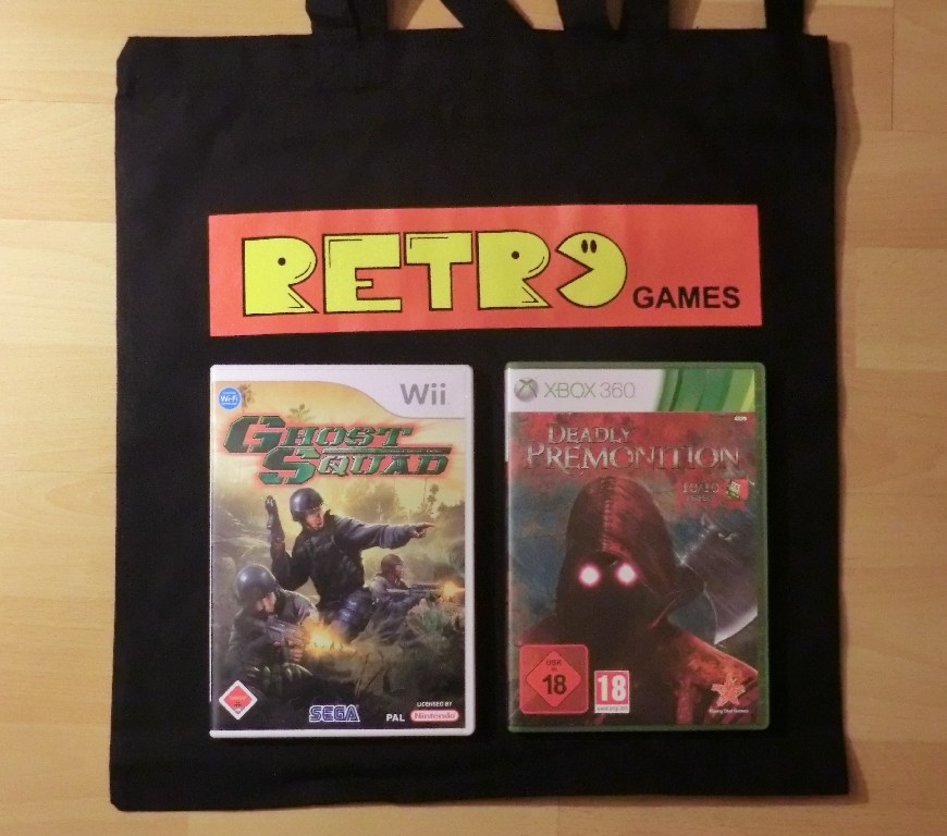 Ghost Squad WII Deadly Premonition Xbox 360 Retro Games Leipzig Beutel