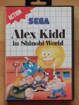Alex kidd in Shinobi World Master System Jump and Run