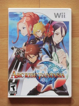 Arc Rise Fantasia Nintendo WII RPG