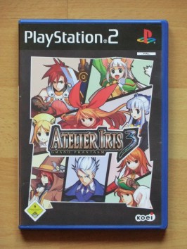 Atelier Iris 3 Grand Phantasm PlayStation 2 PS2 RPG