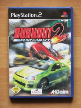 Burnout 2 PlayStation 2 PS2 Racing Crash