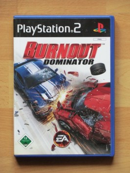 Burnout Dominator PlayStation 2 PS2 Racing Crash