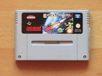 Earth Defense Force EDF Super Nintendo SNES Shmup