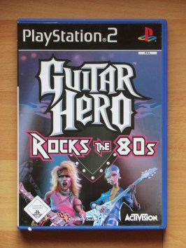 Guitar Hero Rock the 80s PlayStation 2 PS2 Music
