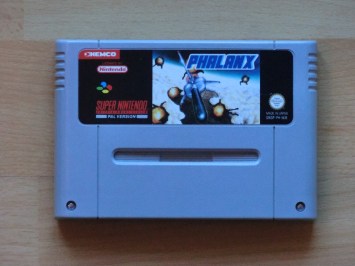 Phalanx Super Nintendo SNES Shmup