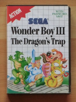 Wonder Boy 3 The Dragons Trap Master System RPG Adventure