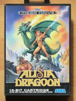 Alisia Dragoon Mega Drive Action