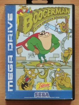 Boogerman Mega Drive Jump and Run