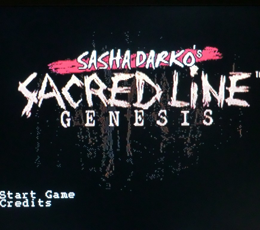 Sacred Line Mega Drive Horror