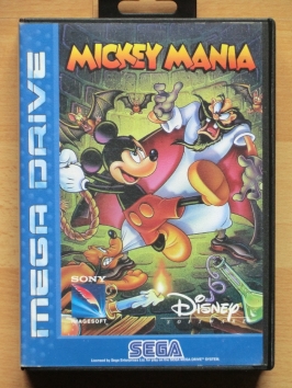 Mickey Mania Mega Drive Jump and Run