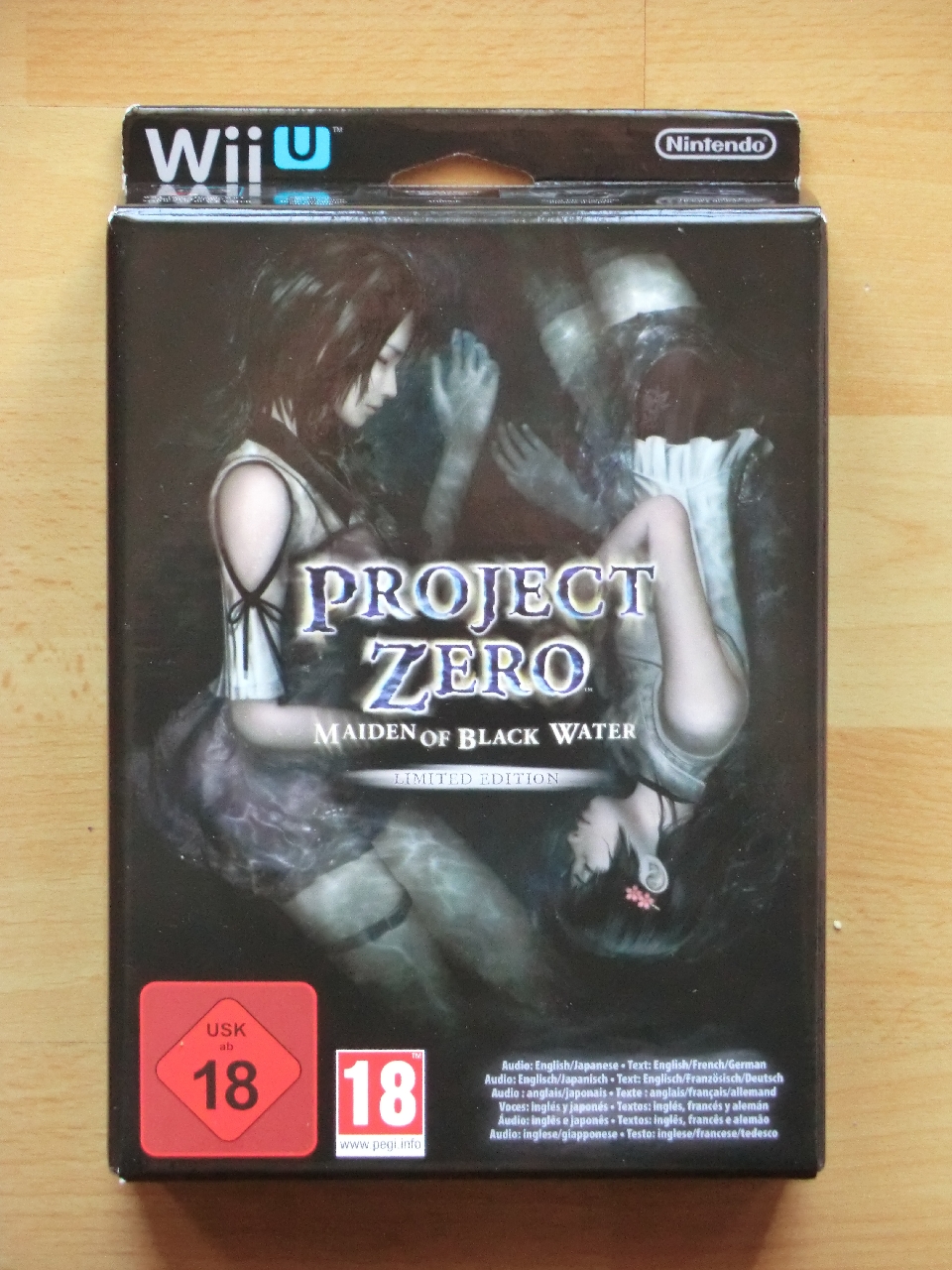 Project Zero Maiden of Black Water Wii U Survival Horror Fatal Frame Limited Edition