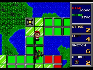 Trampoline Terror Mega Drive Screenshot