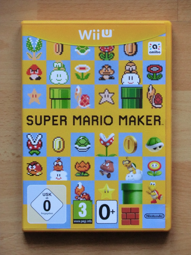 Super Mario Maker WII U Jump and Run