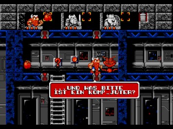 Lost Vikings Mega Drive Puzzle Screenshot