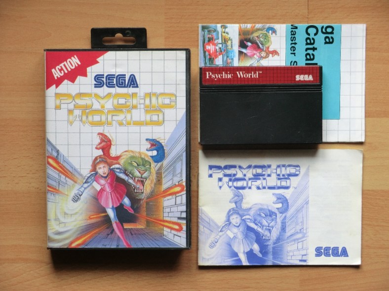 Psychic World Master System Action