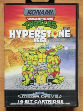 Turtles Hyperstone Heist Mega Drive Beat em Up