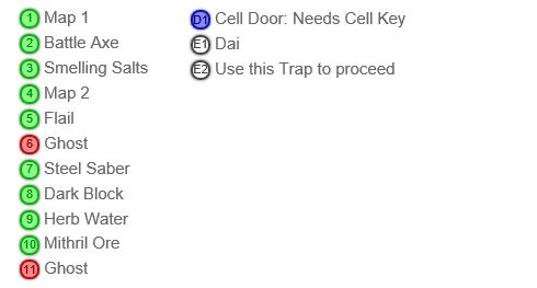 Shining in the Darkness SEGA Mega Drive RPG Walkthrough Lösung Map Cave of Wisdom