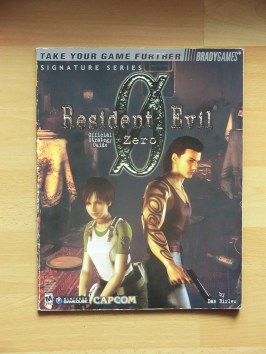 Resident Evil 0 Zero Stategy Guide Book Lösungsbuch Survival Horror