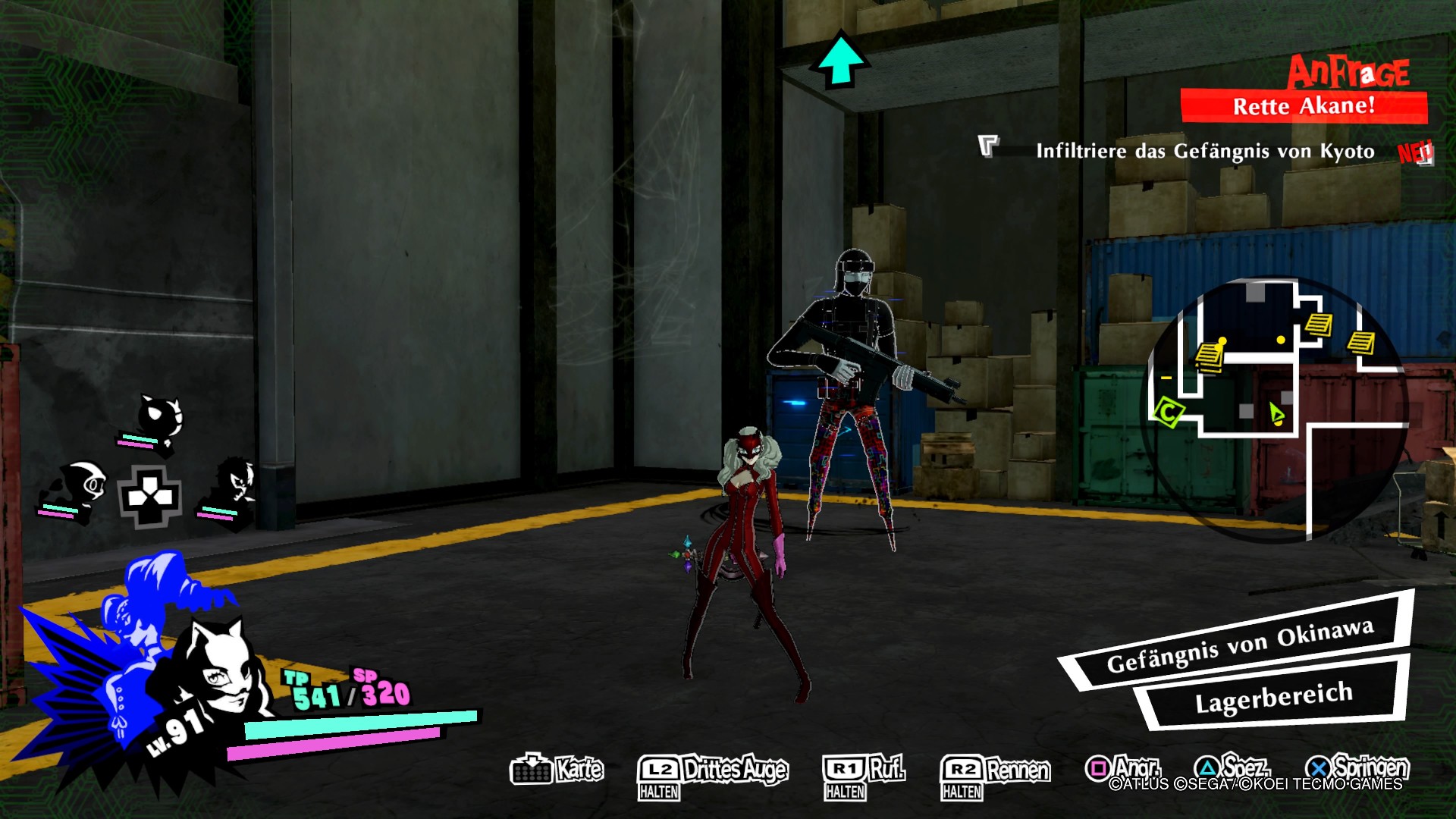 Persona 5 Strikers Dire Shadow Düstershatten Okinawa PS4 RPG JRPG Guide Wandernder Erwecker