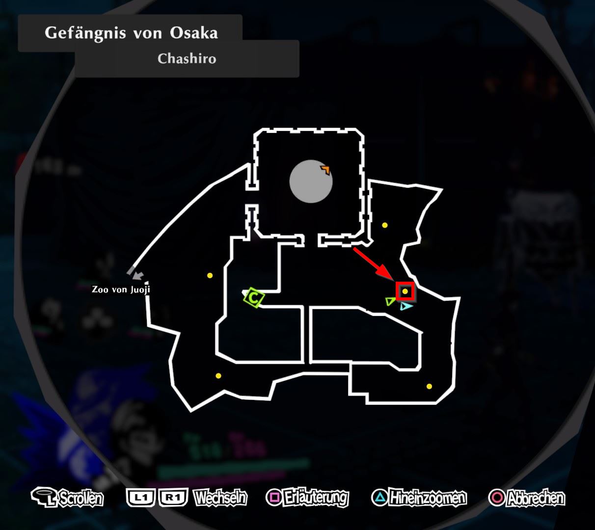 Persona 5 Strikers Dire Shadow Düstershatten Osaka PS4 RPG JRPG Guide Kriegslustiger Reiter