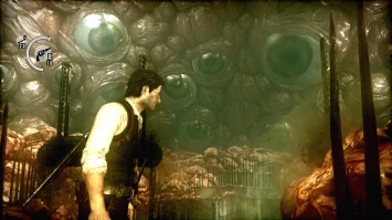 The Evil Within PS4 Playstation 4 Survival Horror Eyeball watching