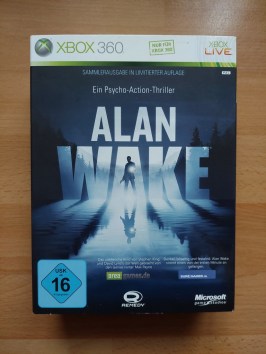 Alan Wake collectors edition limited xbox360 survival horror