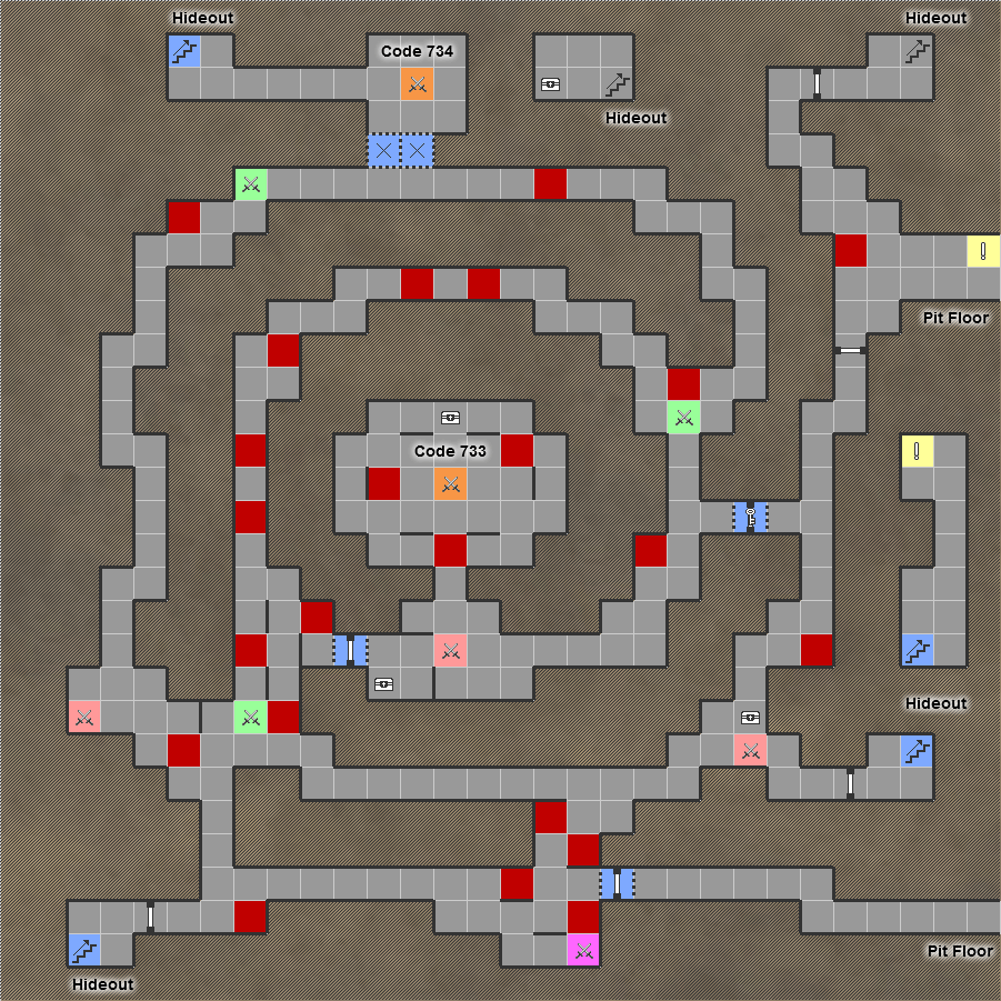 undernauts labyrinth of yomi Switch Dungeon Crawler RPG Walkthrough Lösung Map Maps District 99 Disposal Needle Eye NeedlEye