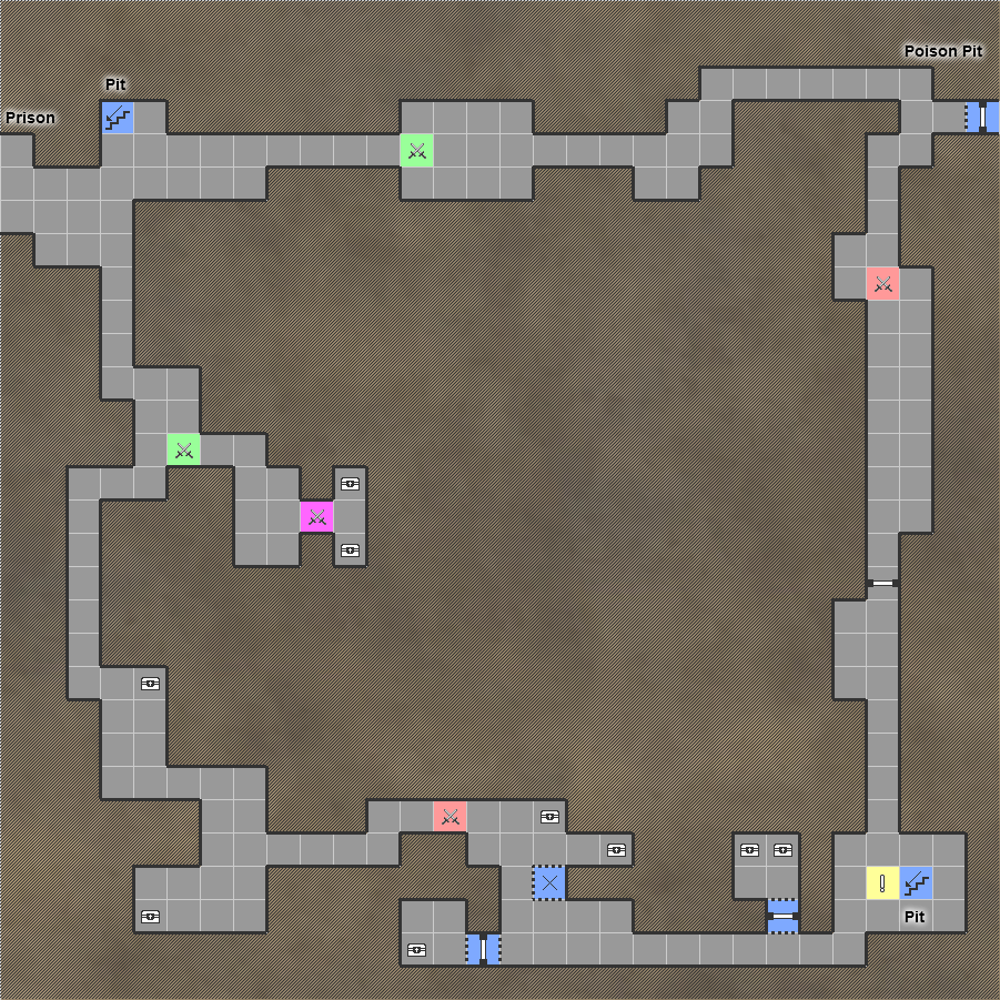 undernauts labyrinth of yomi Switch Dungeon Crawler RPG Walkthrough Lösung Map Maps District 99 Containment Abv Pit Above Pit