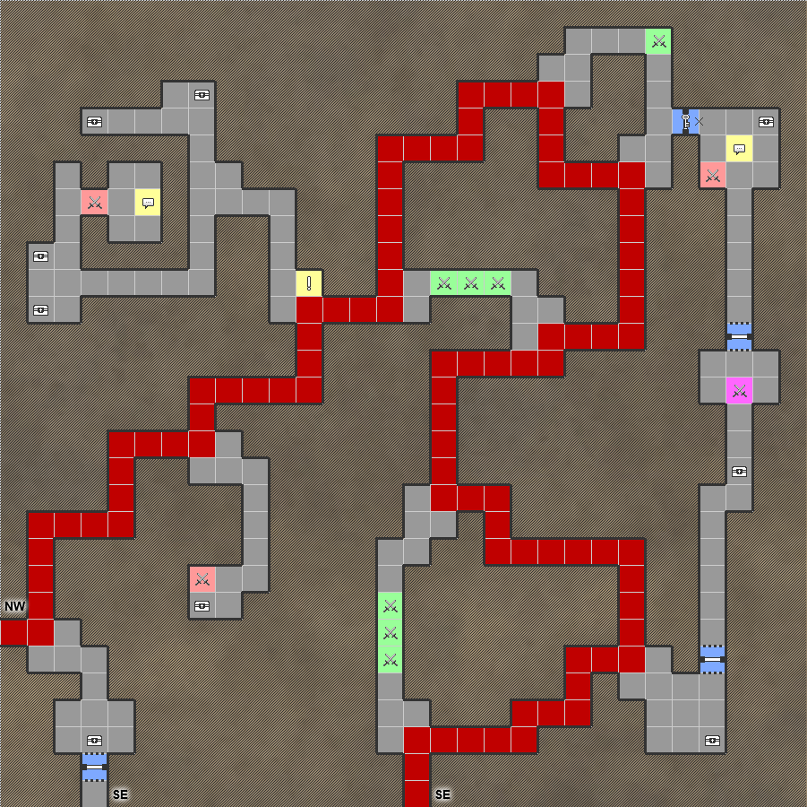 undernauts labyrinth of yomi Switch Dungeon Crawler RPG Walkthrough Lösung Map Maps Dying Light Forest NE North East