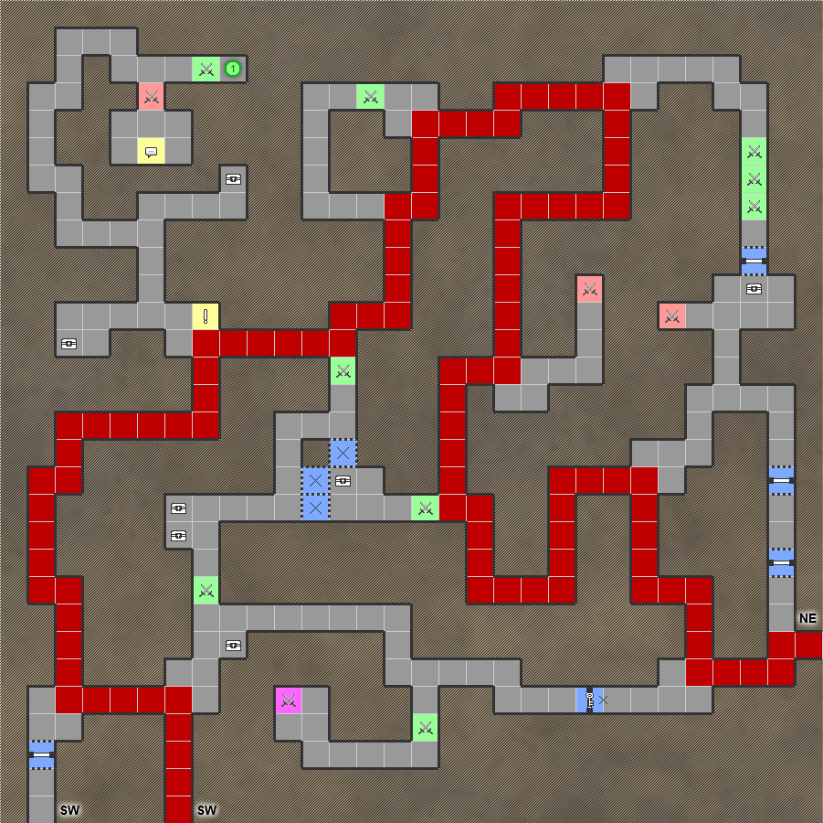 undernauts labyrinth of yomi Switch Dungeon Crawler RPG Walkthrough Lösung Map Maps Dying Light Forest NW North West