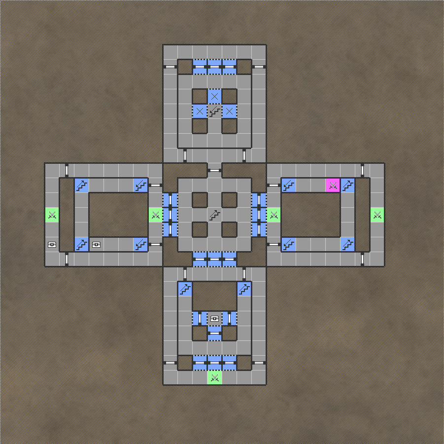 undernauts labyrinth of yomi Switch Dungeon Crawler RPG Walkthrough Lösung Map Maps Tower of Alchemy Mid lvl Middle level