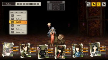 undernauts labyrinth of yomi Switch Dungeon Crawler RPG District 99 Mining Depths Boss the flesh eating child luci