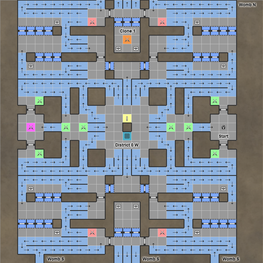undernauts labyrinth of yomi Switch Dungeon Crawler RPG Walkthrough Lösung Map Maps This Worlds Womb Center