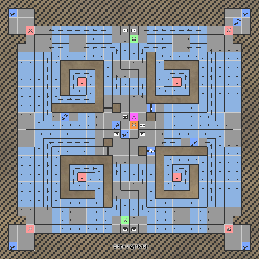 undernauts labyrinth of yomi Switch Dungeon Crawler RPG Walkthrough Lösung Map Maps Otherworlds Womb mid middle level