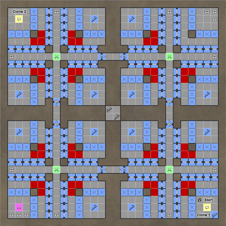 undernauts labyrinth of yomi Switch Dungeon Crawler RPG Walkthrough Lösung Map Maps Yomis Womb Mid Middle Level