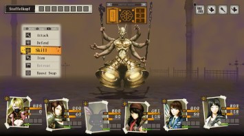 undernauts labyrinth of yomi Switch Dungeon Crawler RPG DL Stronghold 2F Center Boss The Wrathful Sinner Dispassionate Warrior