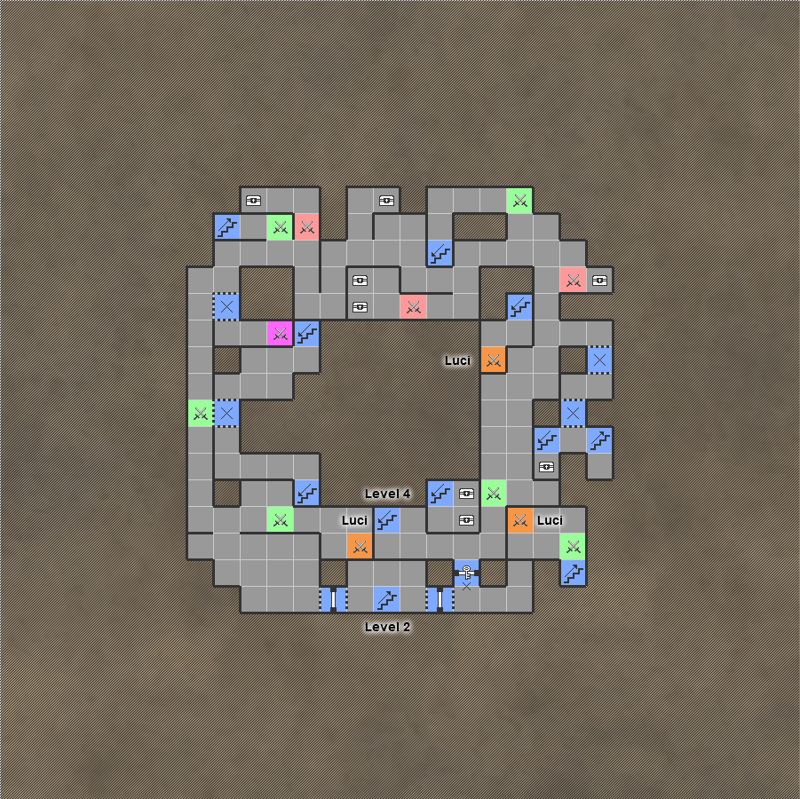 undernauts labyrinth of yomi Switch Dungeon Crawler RPG Walkthrough Lösung Map Maps Post Game Lucis Forest Level 3