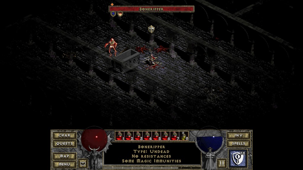 Boneripper Diablo Unique Monster