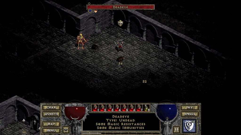 Deadeye Diablo Unique Monster