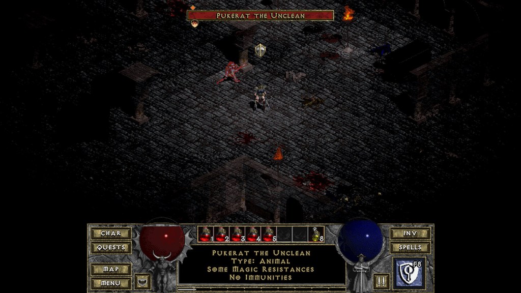 Pukerat the Unclean Diablo Unique Monster