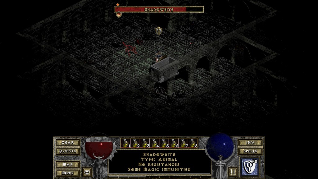 Shadowbite Diablo Unique Monster