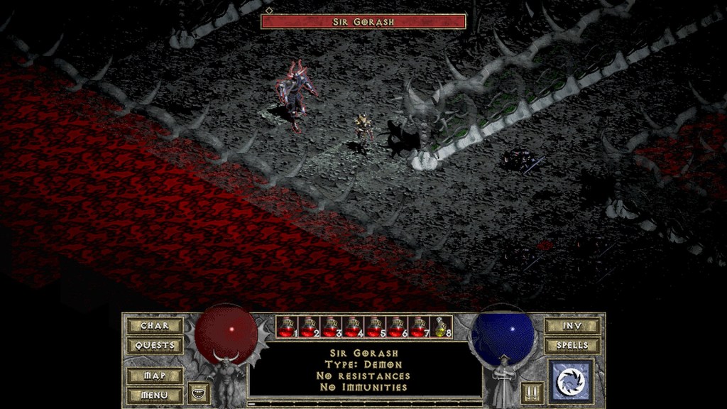 Sir Gorash Diablo Unique Monster