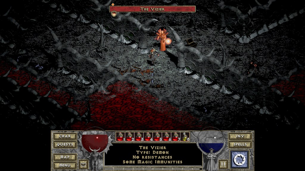 The Vizier Diablo Unique Monster