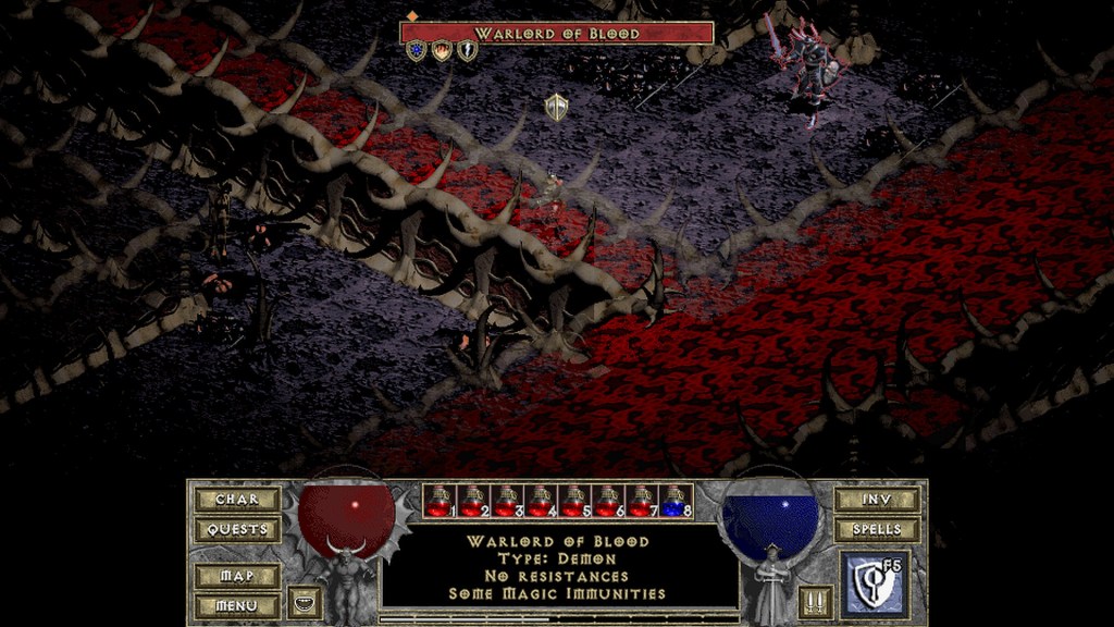 Warlord of Blood Diablo Unique Monster