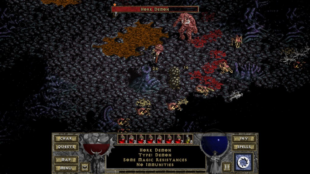 Hork Demon Diablo Hellfire Boss