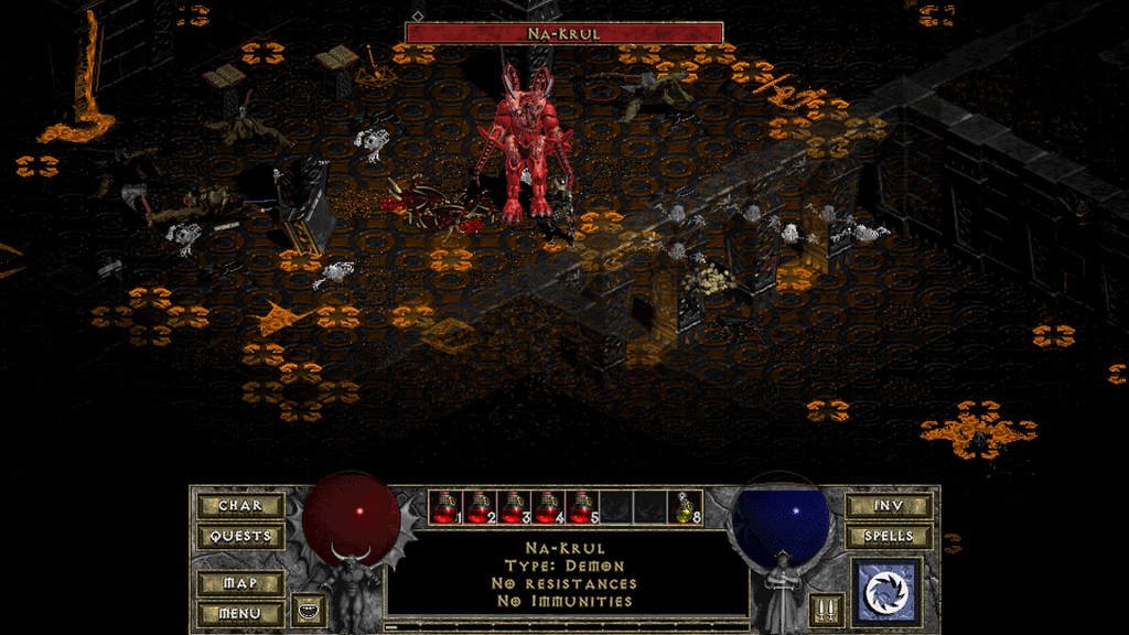 Na-Krul Diablo Hellfire Boss