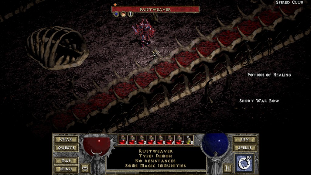 rustweaver Diablo Unique Monster