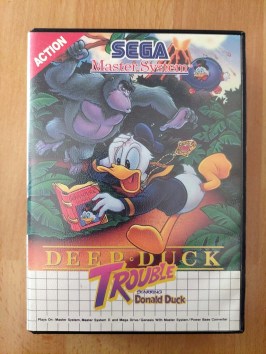 Donal Duck Deep Duck Trouble Sega Master System Jump and Run