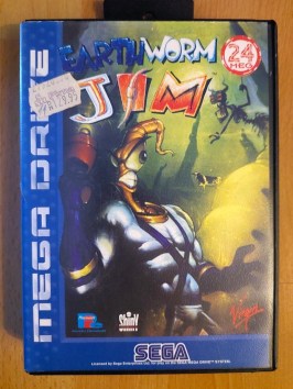 Earthworm Jim Sega Mega Drive Jump and Run